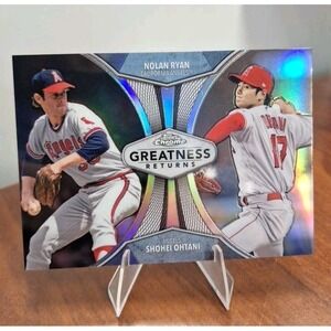 2019 Topps Chrome - Greatness Returns SHOHEI OHTANI / Nolan Ryan #GRE-3